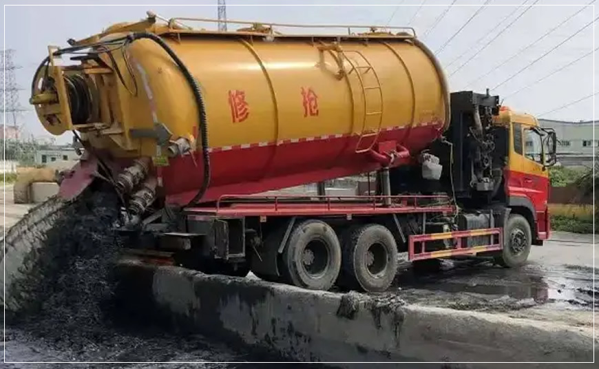 湟中沉淀池清理案例